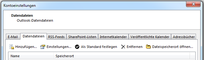 Auf der Registerkarte 
