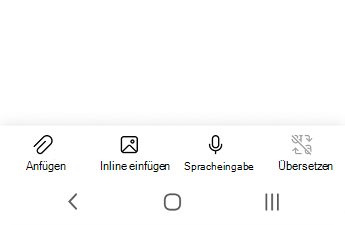 Screenshot 1 der Spracheingabe