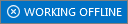 Working offline status