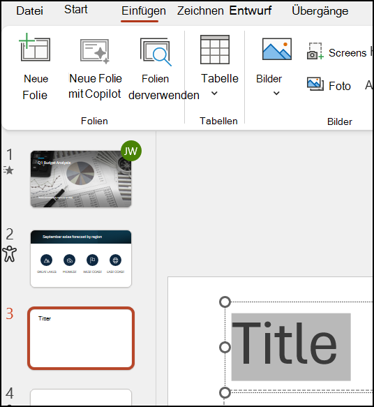 PowerPoint – Text formatieren