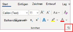 Startprogramm für das Dialogfeld 