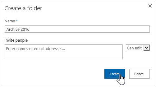 SharePoint 2016-Freigabedialogfeld 