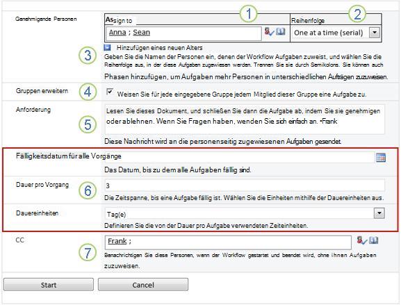 Initiierungsformular