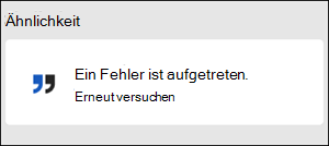 Fehler Bei Word ist ein Fehler aufgetreten.