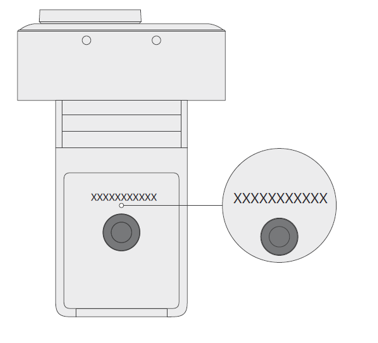 Microsoft Modern Webcam mit Seriennummer