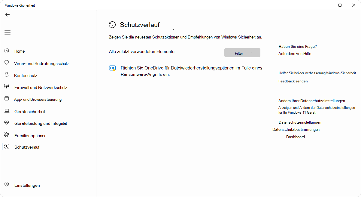 Screenshot der Seite 