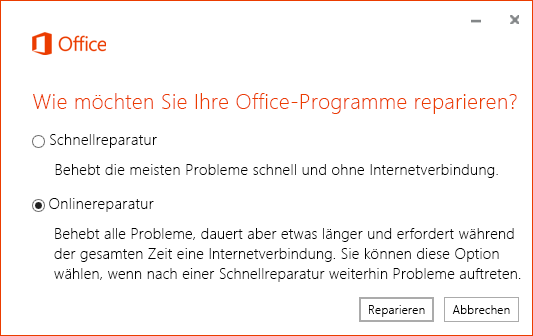 Das Dialogfeld 