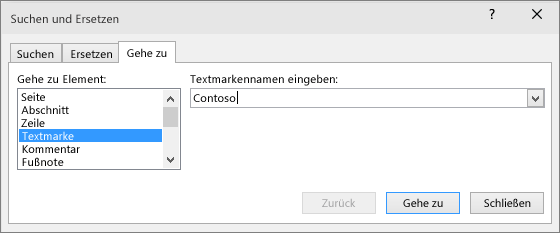 Die Registerkarte 