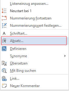Klicken Sie auf die Option 