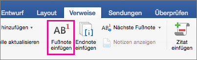 Auf der Registerkarte 