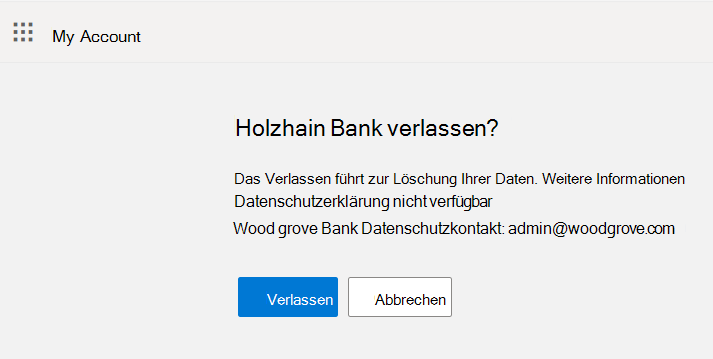 Screenshot der Schaltflächen 
