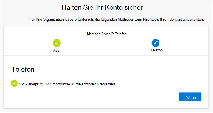 Erfolgsmeldung