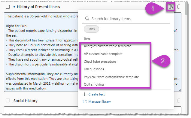 Die Schritte 1 und 2 werden links erläutert.