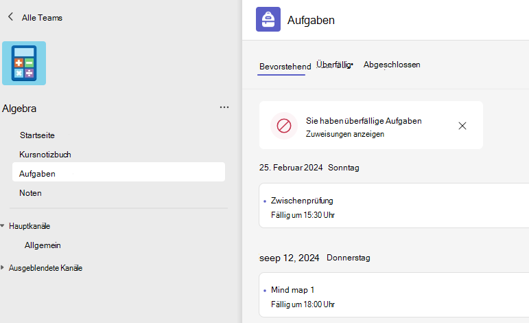 Zuordnung