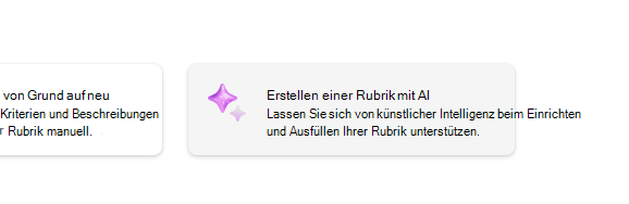 Rubrik mit KI erstellen