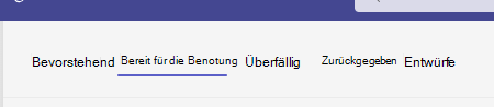 Sind Sie bereit für die Benotung.