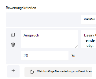 Gewichtete Punkte