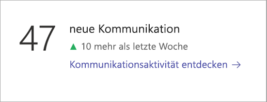 Screenshot, der die Kachel 