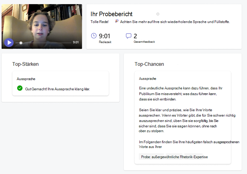 Probebericht