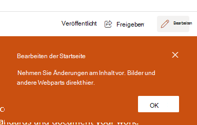 Screenshot der Bearbeitungsseite.