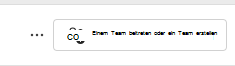 Screenshot: Team beitreten.