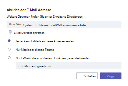 E-Mail abrufen