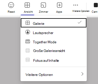 Screenshot der Ansicht.