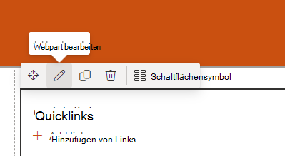 Screenshot des Webparts.