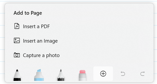 Screenshot der Freihandsymbolleiste mit erweitertem Menü 
