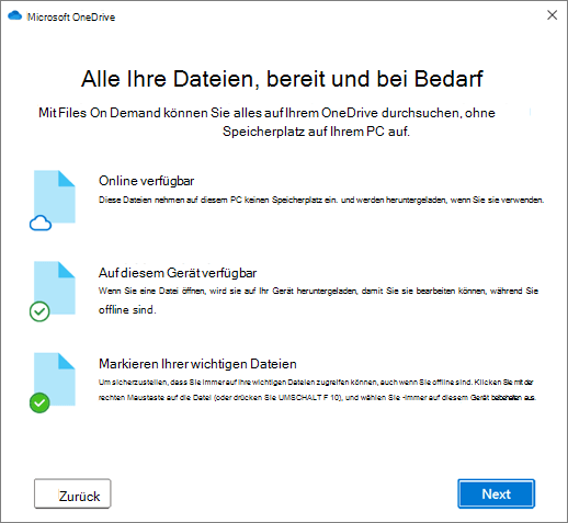 Der Bildschirm 