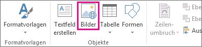 Bilder einfügen