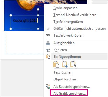 Als Bild speichern