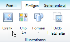 Auswählen von Bild auf der Registerkarte 