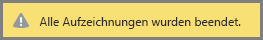 In Ihrer Skype for Business-Besprechung angezeigte Meldung 