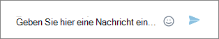 Geben Sie Ihre Chatnachricht ein