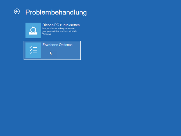 Problembehandlung