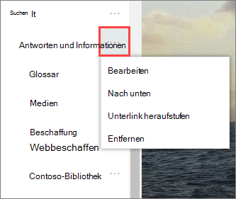 Abbildung der ausgewählten Auslassungspunkte