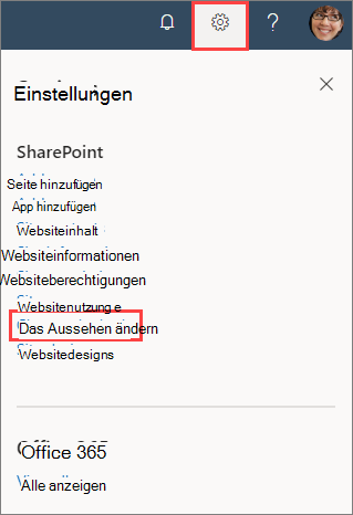Abbildung des Bereichs 