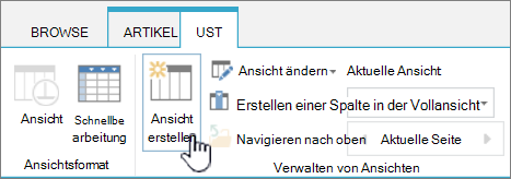 Die Schaltfläche 