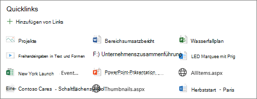 Listenlayout