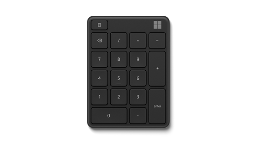 Microsoft-Zehnertastatur