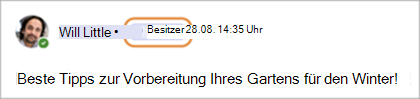 Screenshot: Badges für Communitybesitzer in Teams (kostenlos)