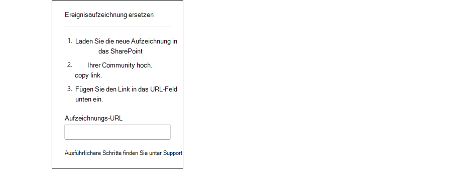 Das Rathaus produziert ein Video, das Sie von diesem Ort aus verwalten können.
