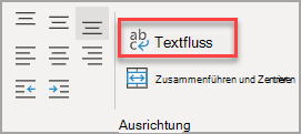 Die Schaltfläche 
