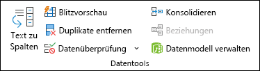 Datenüberprüfung