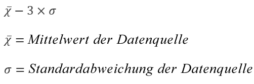 Formel für Option 