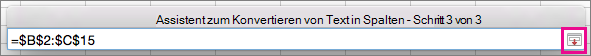 Klicken Sie auf die Schaltfläche zum Erweitern.
