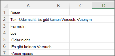 Ergebnisse von Beispiel 3