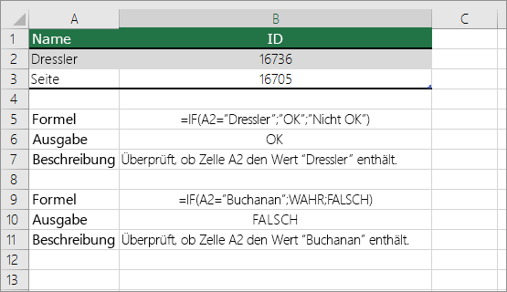 IF-Beispiele