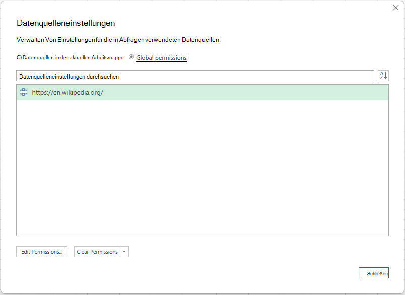 Import Functions DS Settings